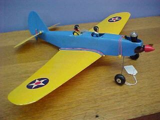vintage gas powered model airplanes